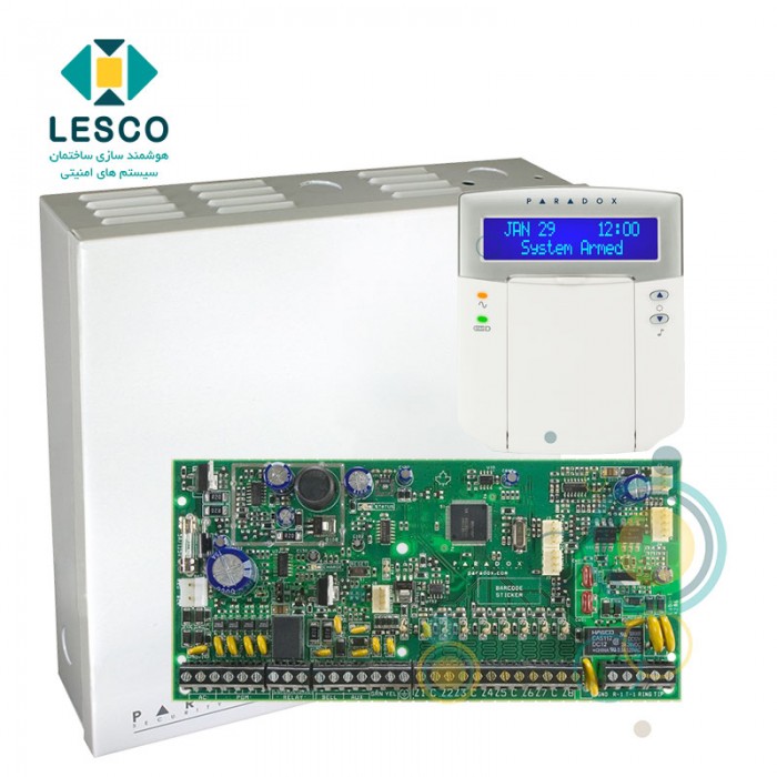 کنترل پنل SP6000 + کی پد K32LCD + جعبه فلزی